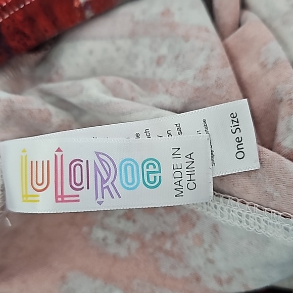 2 LulaRoe USA Leggings, Red, White & Blue, Adult One Size - Picture 6 of 9